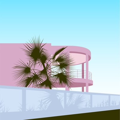 Casa de Playa Art Deco de Claire Huntley