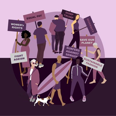 activistas de Claire Huntley