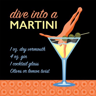 Martini clásico de Claire Huntley