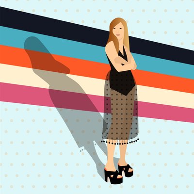 Rayas de moda de Claire Huntley