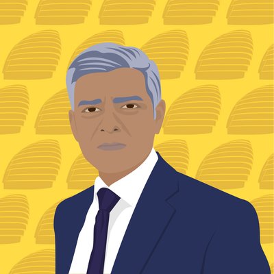 Sadiq Khan, alcalde de Londres de Claire Huntley