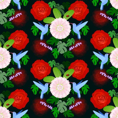 La mariquita y el colibrí de Claire Huntley