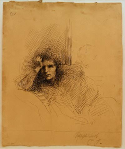 Autorretrato de Clara Siewert