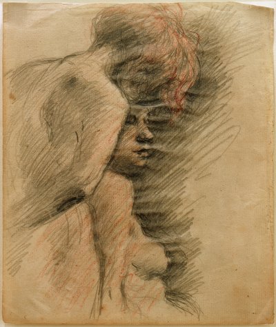 Dos desnudos femeninos, uno frente al otro de Clara Siewert