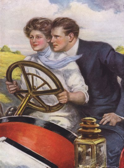 Amor y seis cilindros de Clarence F. Underwood