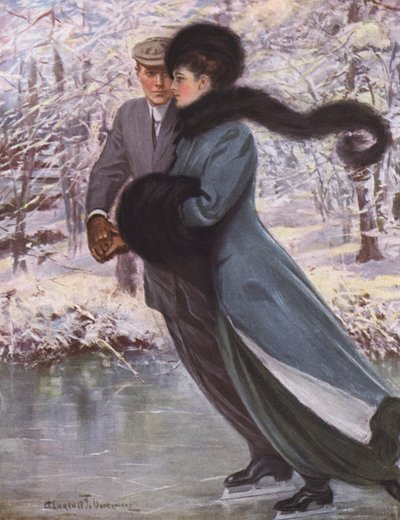 El amor se ríe del invierno de Clarence F. Underwood