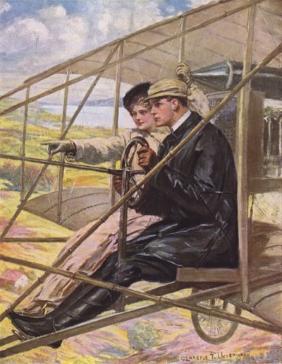 Amor en alas de Clarence F. Underwood