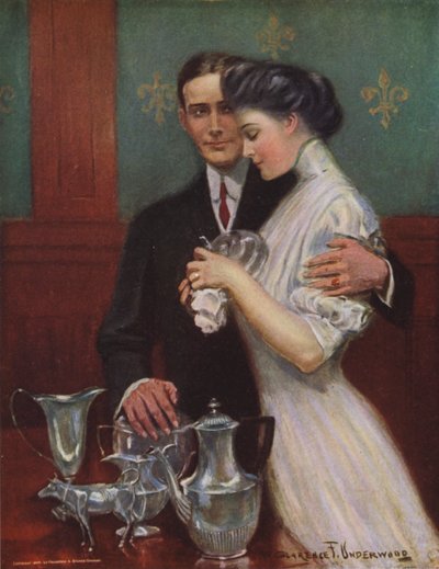 Cuidando la plata de Clarence F. Underwood