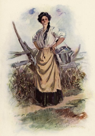 ¿A dónde vas, mi linda doncella? de Clarence F. Underwood