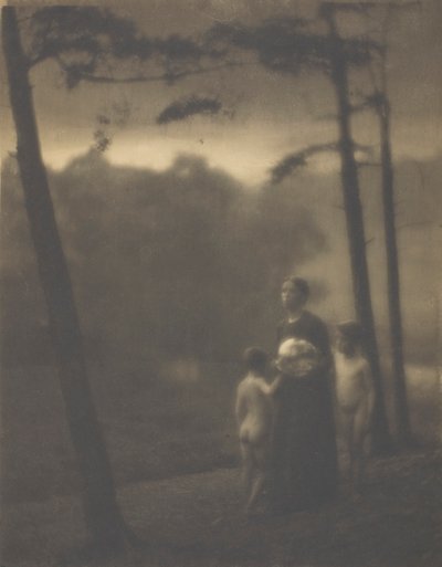 Tarde—Madre y Niños, 1905 de Clarence H White