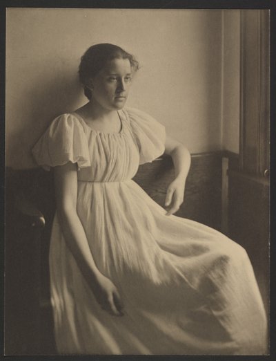 El vestido blanco de Clarence H. White