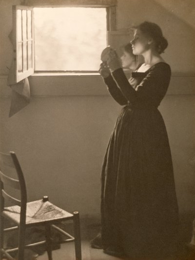 Niña con un espejo, 1898 de Clarence Henry White