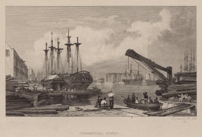 Muelles comerciales, Londres de Clarkson Frederick Stanfield