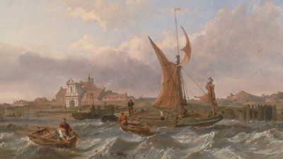 Fuerte de Tilbury - Viento contra la marea de Clarkson Frederick Stanfield