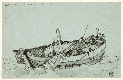 Barco pesquero de Ostende de Clarkson Stanfield