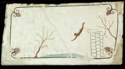 El Buceador. Tumba del Buceador Tomba del Tuffatore, ca. 470 a.C. de Classical Antiquities