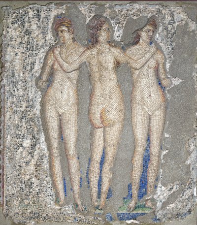 Las tres gracias, siglo I de Classical Antiquities.