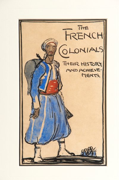 Los coloniales franceses, su historia y logros, 1917 de Claud Lovat Fraser