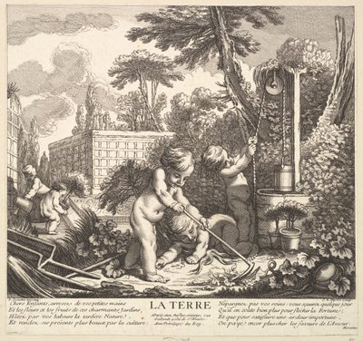 Tierra, siglo XVIII de Claude Augustin Duflos
