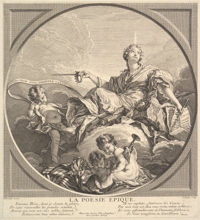 Poesía épica de Claude Augustin Duflos