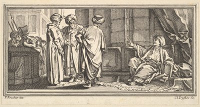 La audiencia del Qadi de Claude Augustin Duflos