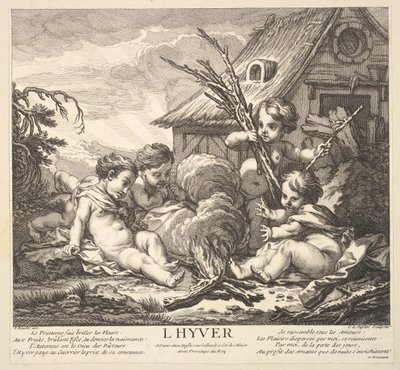 Invierno de Claude Augustin Duflos