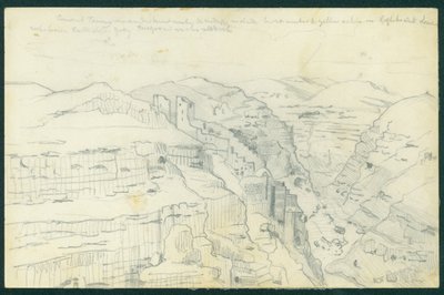 Mar Saba, 1873 de Claude Conder