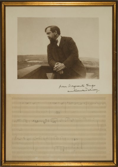 Página de manuscrito de música para 