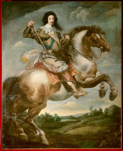 Retrato ecuestre de Luis XIII de Claude Deruet