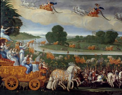 Los cuatro elementos. La Tierra (detalle) de Claude Deruet