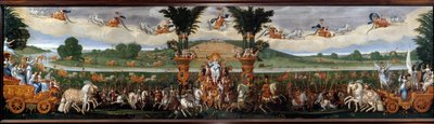 Los cuatro elementos: La Tierra o El Triunfo de Ana de Austria de Claude Deruet