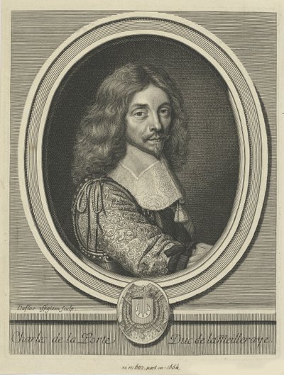 Charles de la Porte, duque de la Meilleraye 1602-1664, ca. 1690 de Claude Duflos