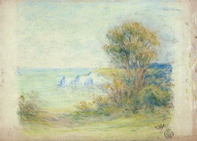 Acantilados en Étretat de Claude Emile Schuffenecker