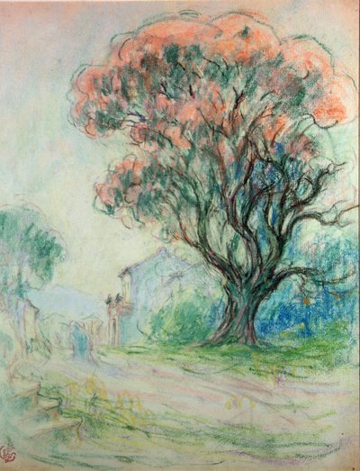 Árbol rosa de Claude Emile Schuffenecker