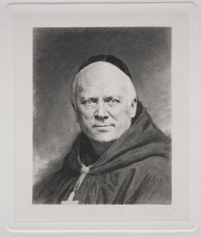 Dom Prosper Gueranger, Abad de Solesmes de Claude Ferdinand Gaillard