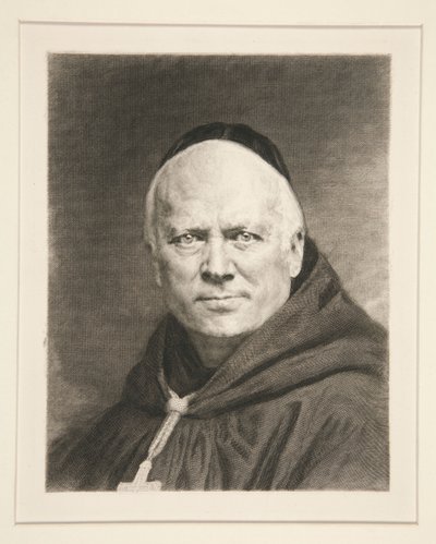 Dom Prosper Gueranger, abate de Soleames de Claude Ferdinand Gaillard