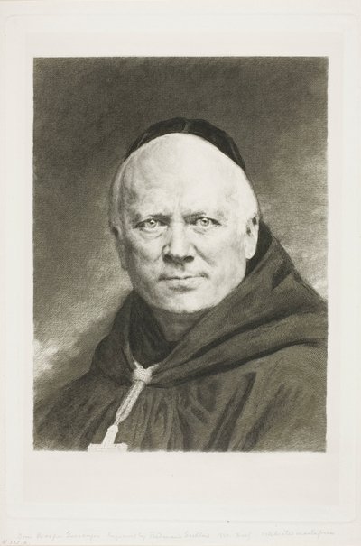 Dom Prosper Guéranger, abad de Solesmes de Claude Ferdinand Gaillard