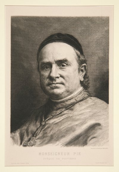 Monseñor Pie de Claude Ferdinand Gaillard