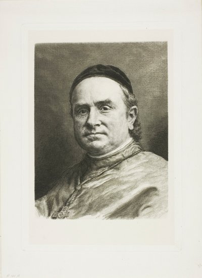 Monseñor Pie, obispo de Poitiers de Claude Ferdinand Gaillard