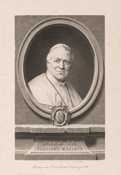 Pío IX de Claude Ferdinand Gaillard