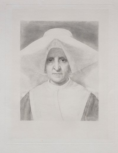Hermana Rosalie, vista frontal de Claude Ferdinand Gaillard