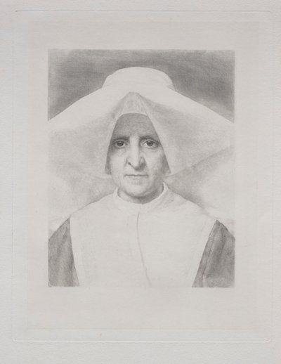 Hermana Rosalie, vista frontal de Claude Ferdinand Gaillard