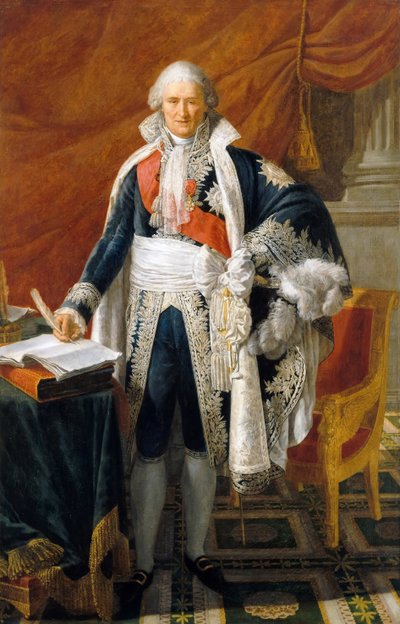Retrato de Jean-Étienne-Marie Portalis 1749-1807 de Claude Gautherot