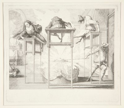 Arlequín Travieso de Claude Gillot