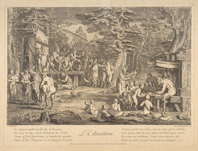 Educación de Claude Gillot