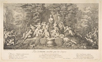 Fiesta de Diana de Claude Gillot