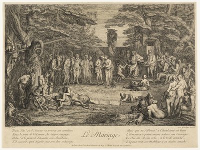 Matrimonio de Claude Gillot