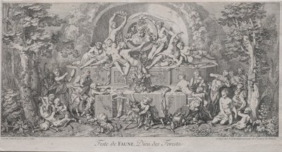 Los Cuatro Festivales: Festival de Fauno de Claude Gillot