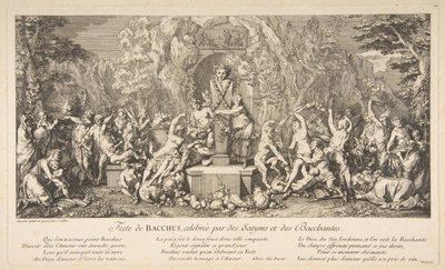 La Fiesta de Baco de Claude Gillot