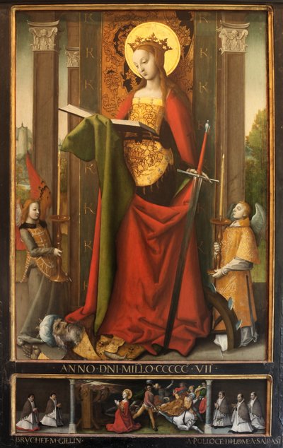 Santa Catalina de Claude Guinet